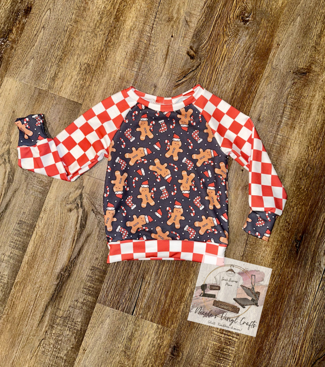 Raglan Christmas Shirt