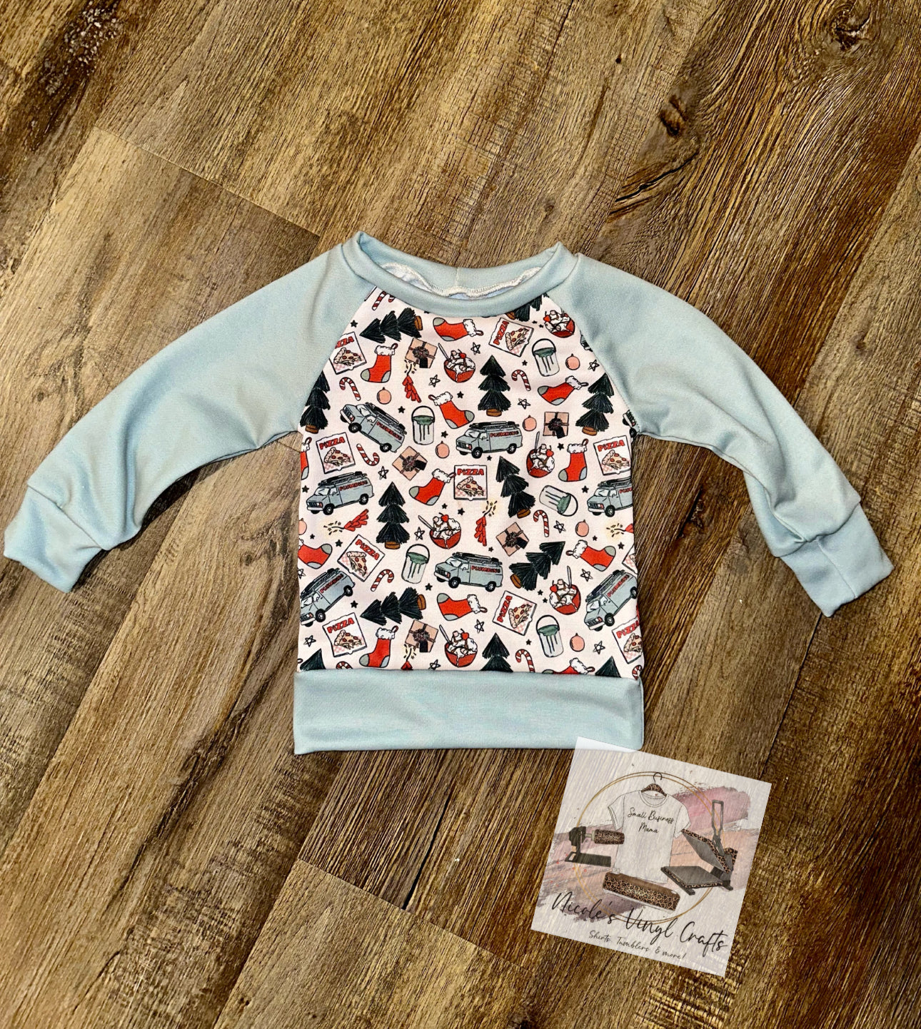 Raglan Christmas Shirt