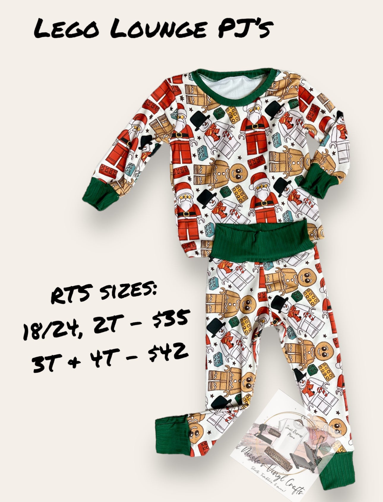 LEGO Christmas PJs