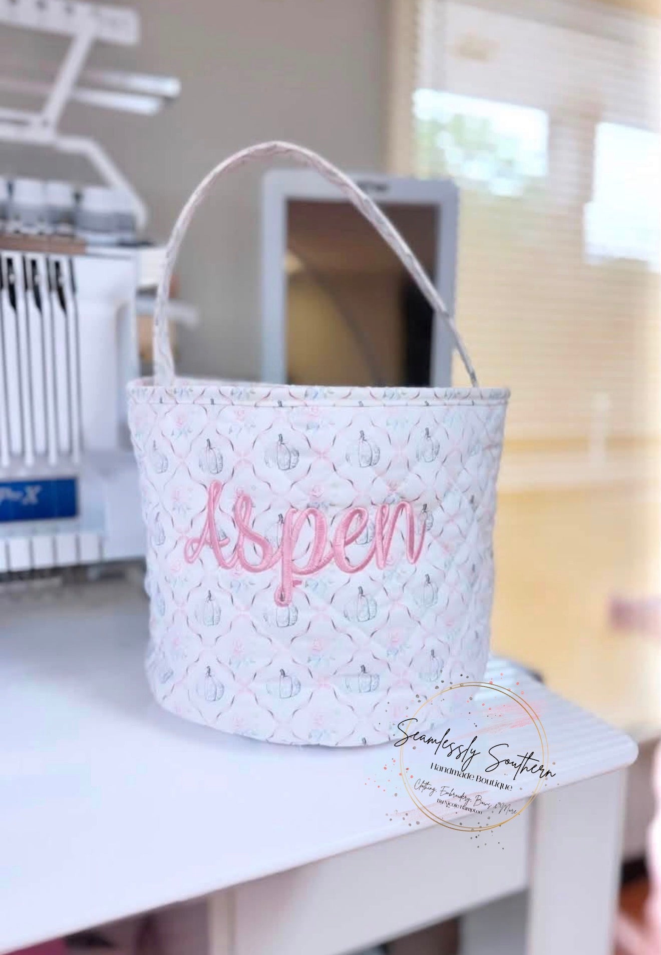 Quilted Halloween Buckets PREORDER