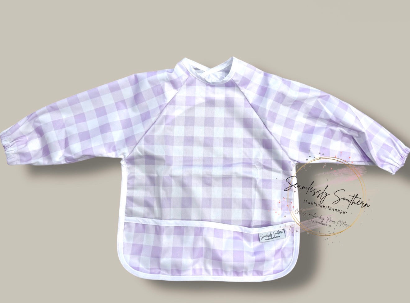 Personalized Embroidered Cover-All Bib