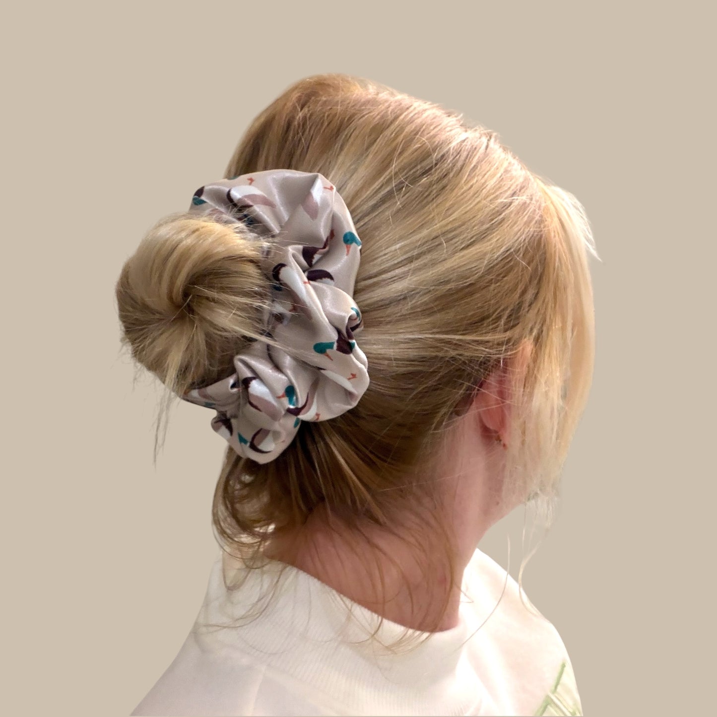 Fall Satin Scrunchies