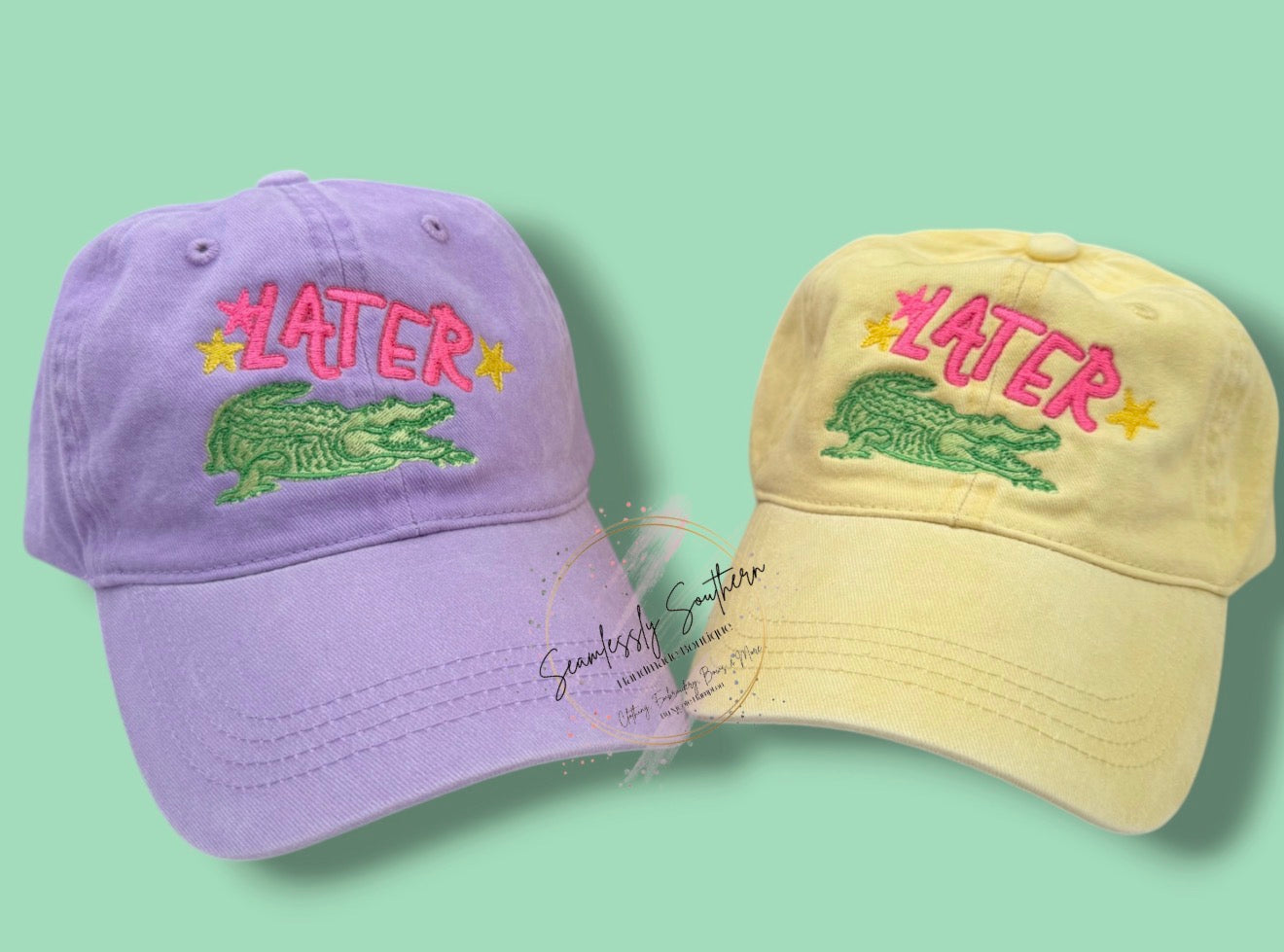 Later Gator 🐊 Embroidered Baseball Hat