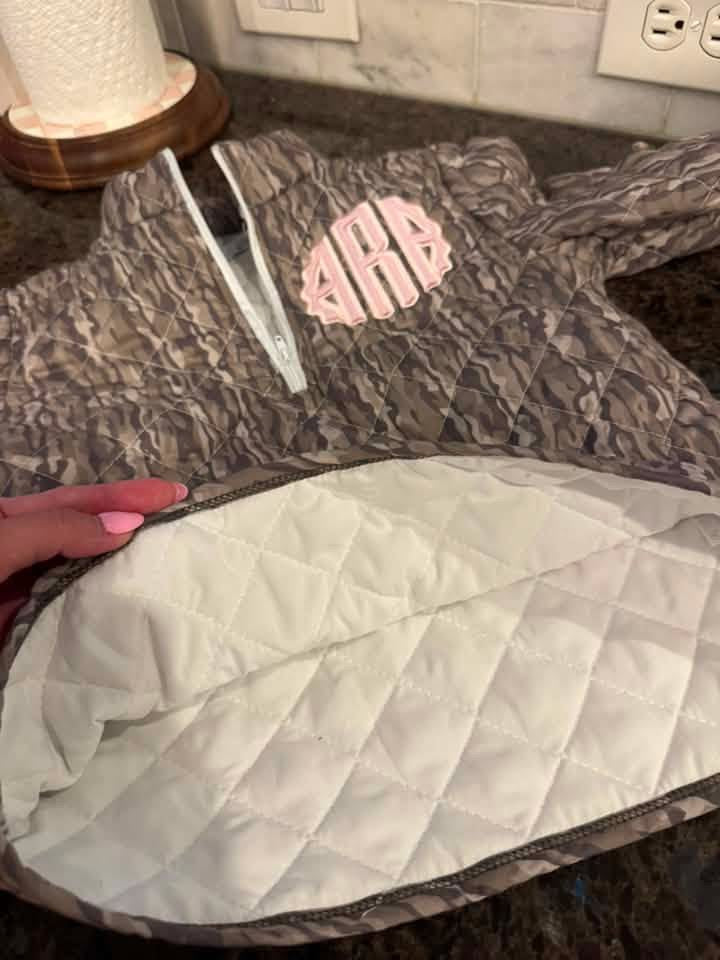 Quilted Quarter Zip PREORDER