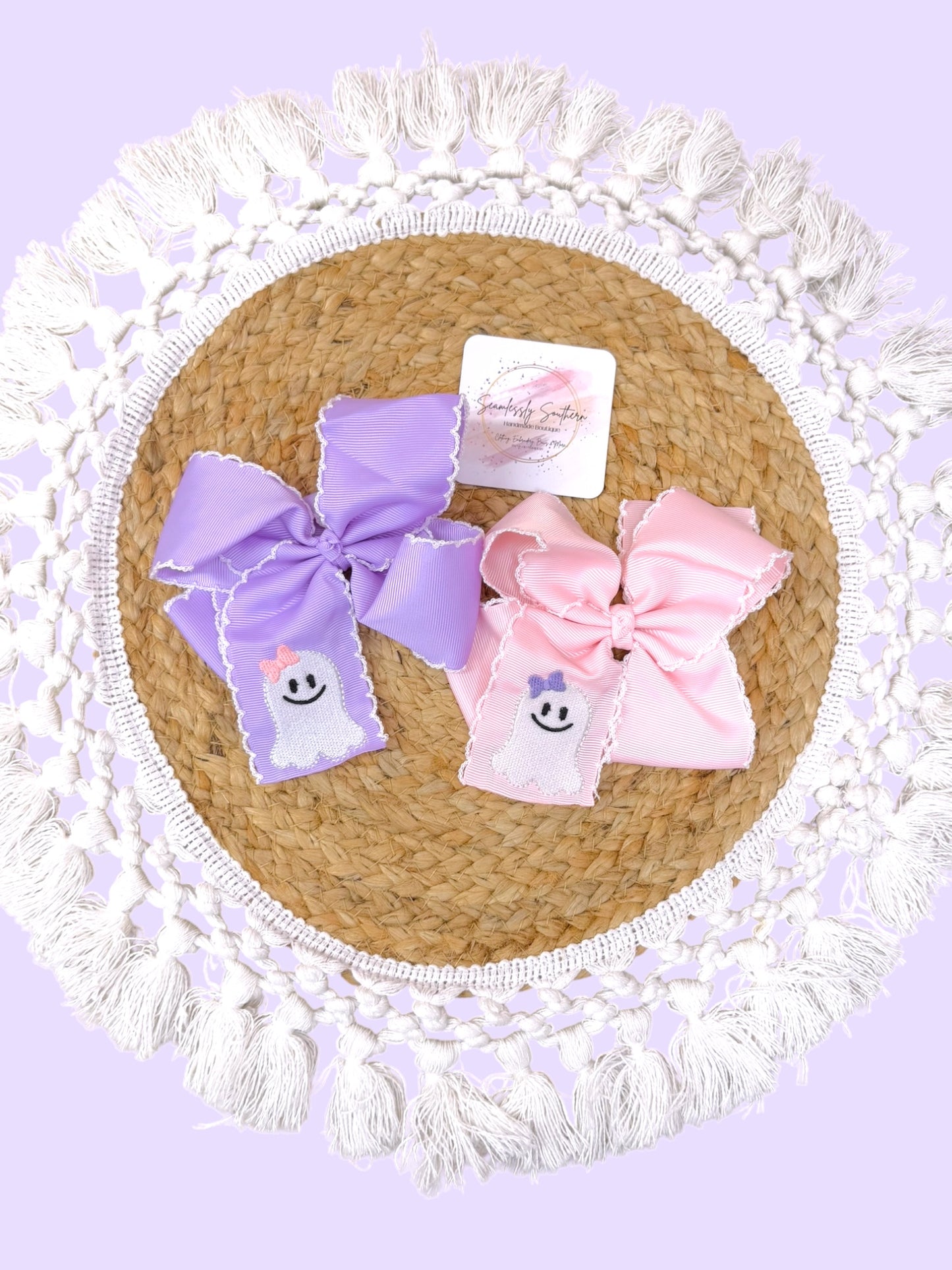 Ghost Glow in the dark Bow