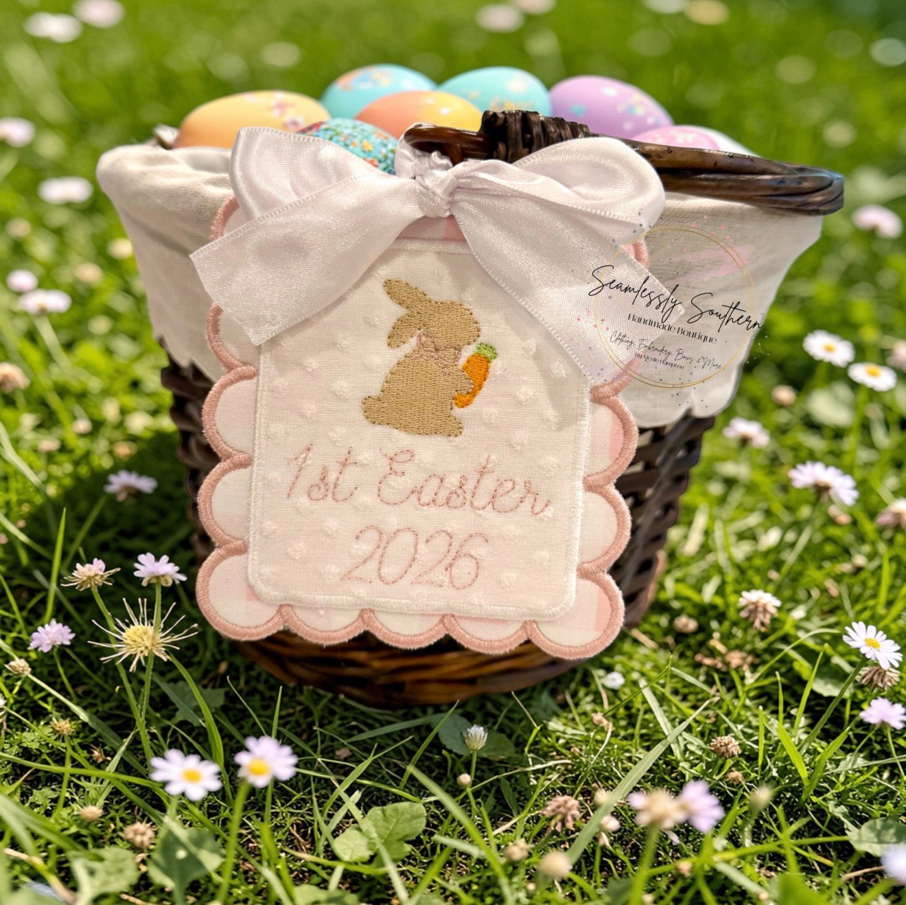First Easter Basket tag | Easter Baby Keepsake | Personalized Easter Tag