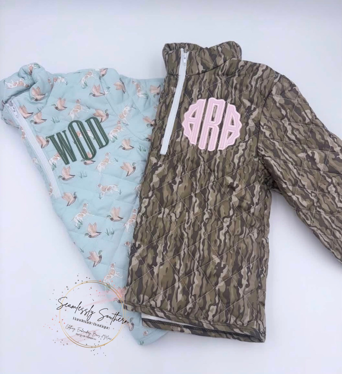 Quilted Quarter Zip PREORDER