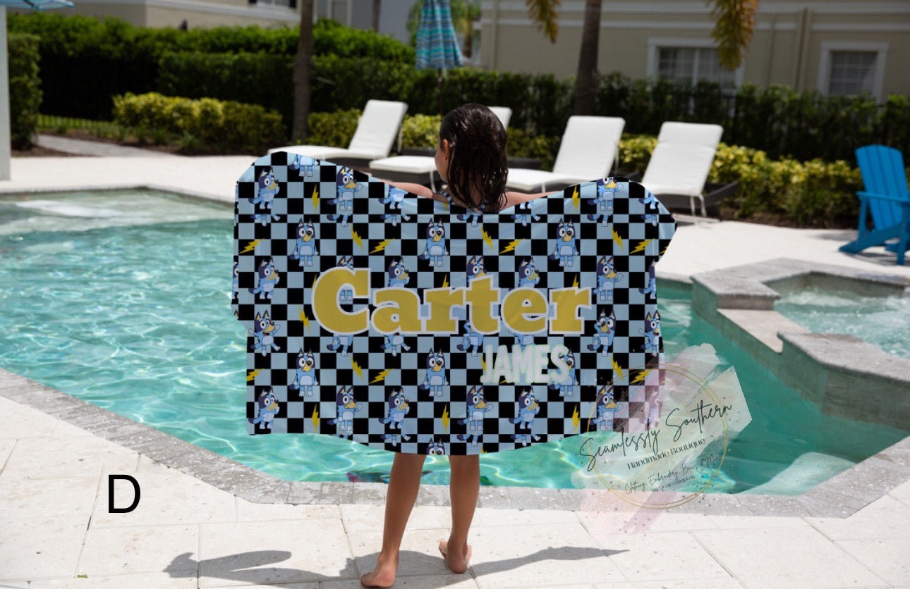 Personalized Boy Towels