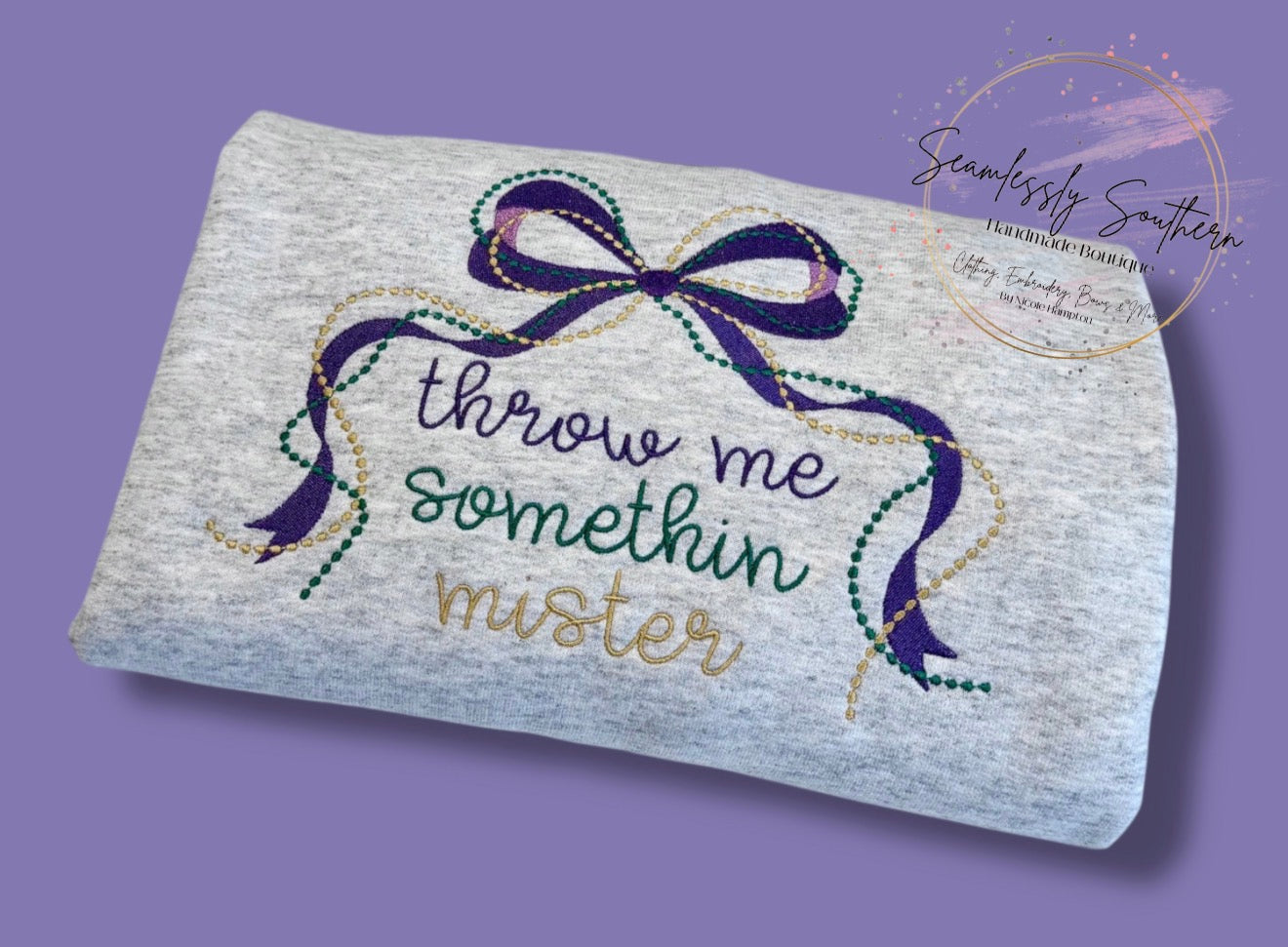 Throw Me Somethin Mister Sweatshirt