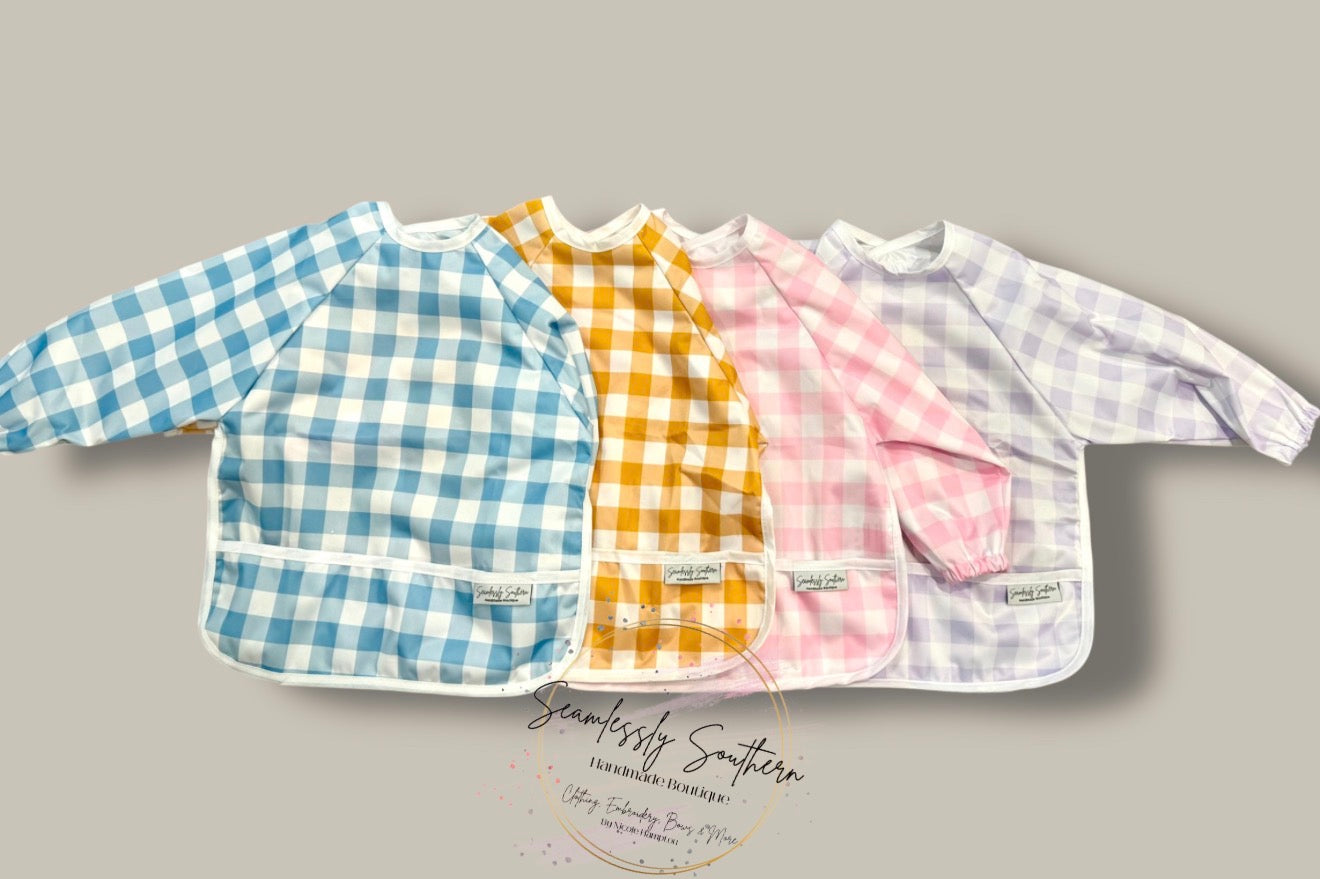 Personalized Embroidered Cover-All Bib