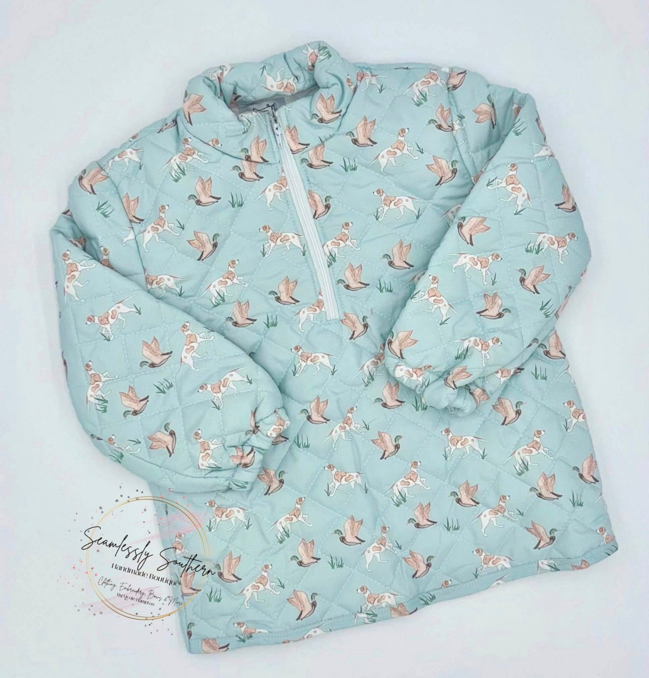 Quilted Quarter Zip PREORDER