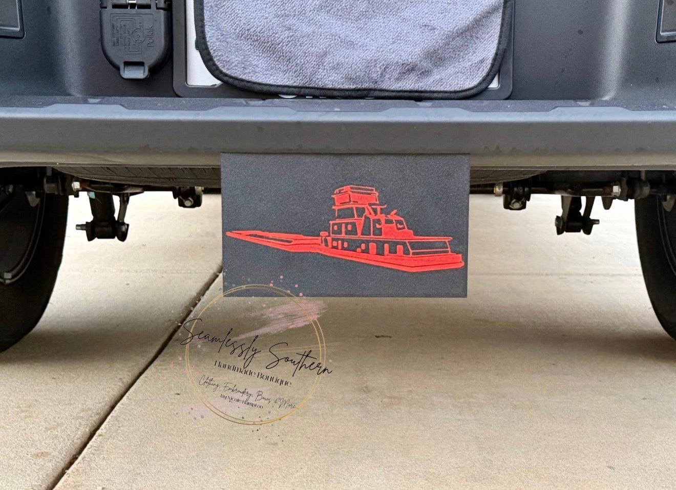 Towboat Trailer Hitch Cover