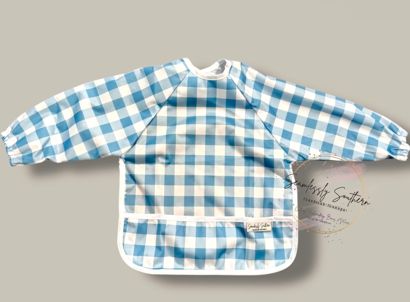 Personalized Embroidered Cover-All Bib