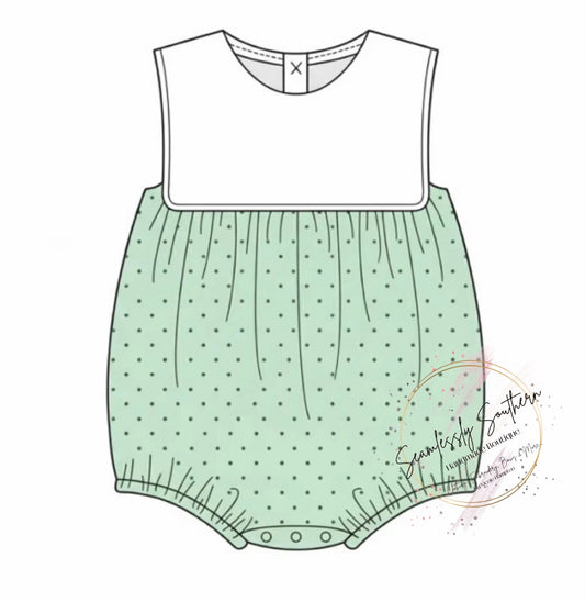 Boy Swiss Dot Bubble PREORDER