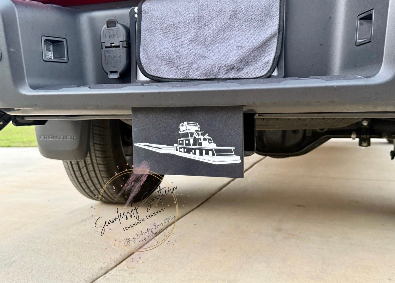 Towboat Trailer Hitch Cover