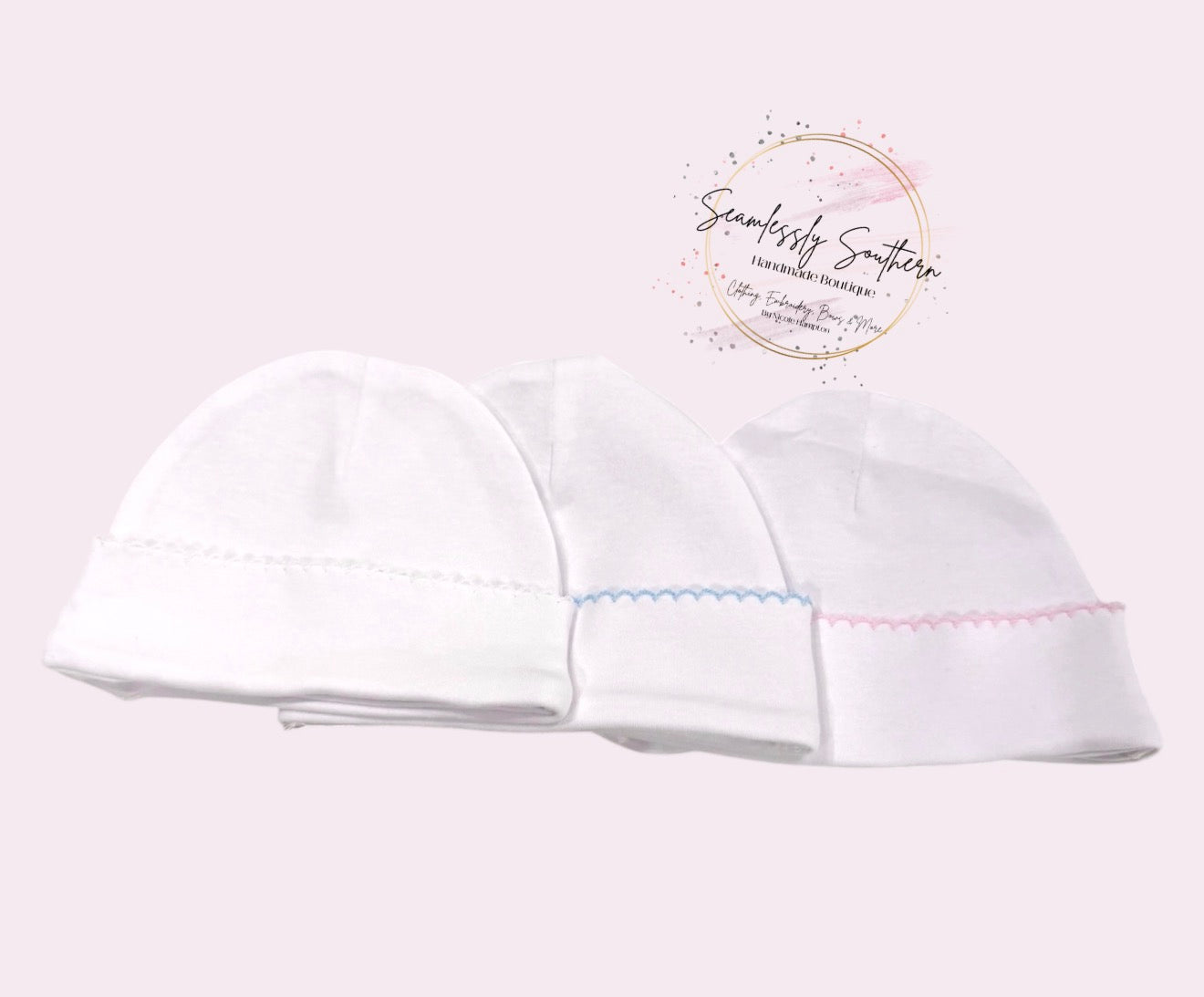 Picot Trim Hats