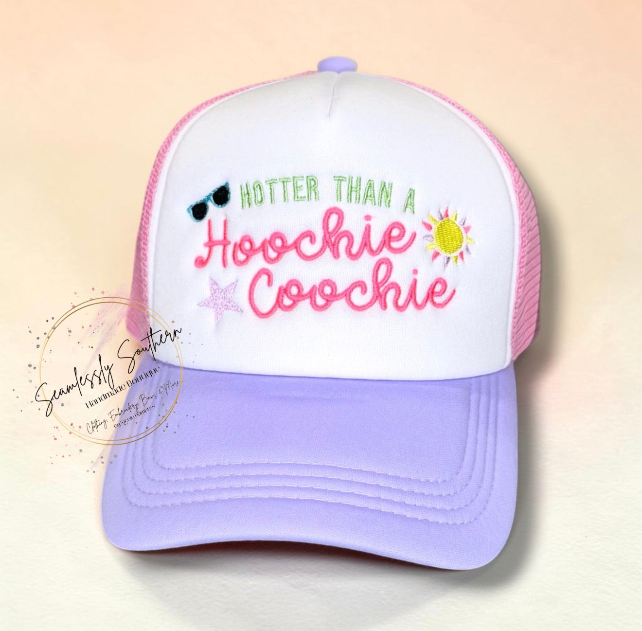 Hotter Than A Hoochie Coochie Trucker Hat