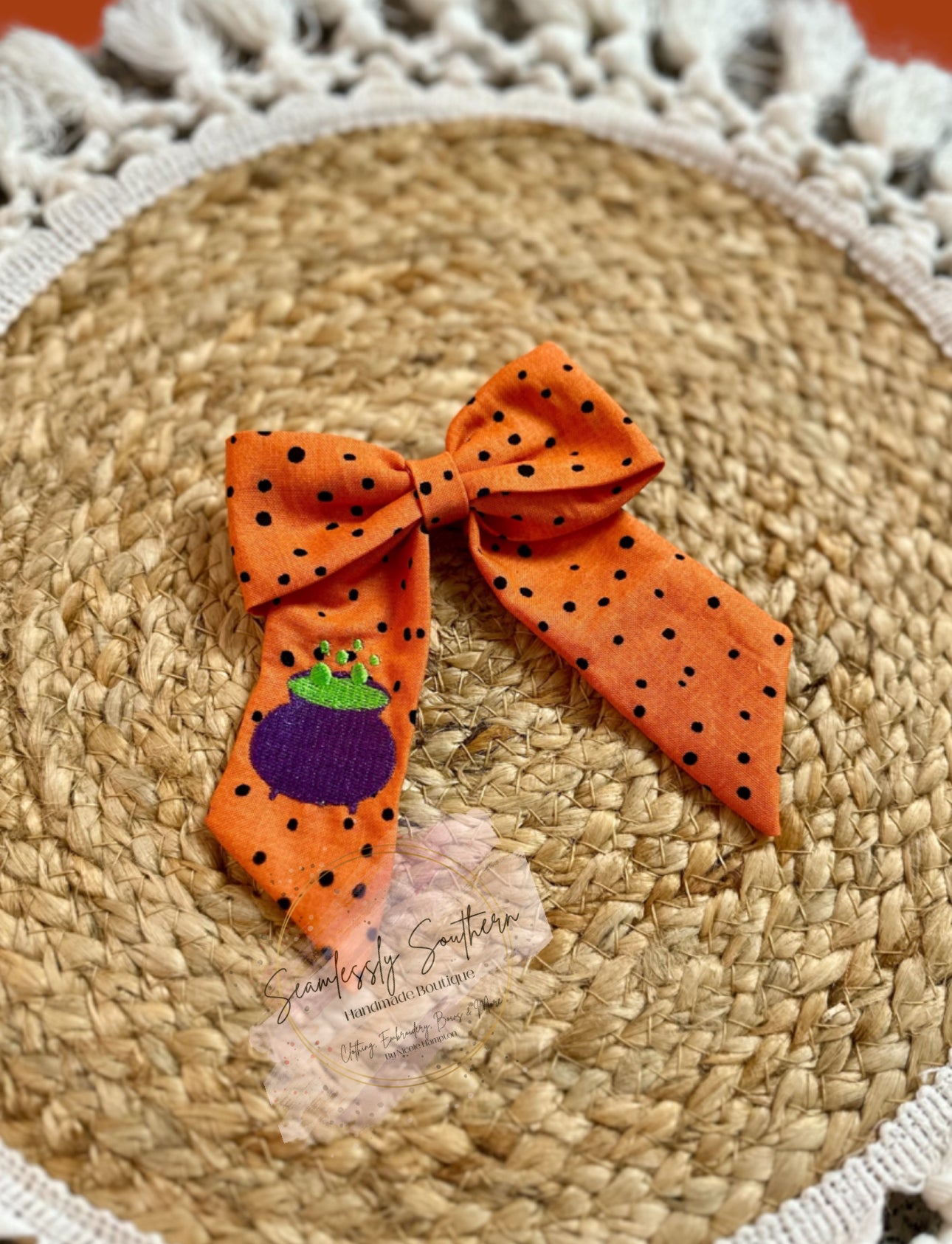 Halloween Sailor Bow